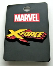 Marvel Comics Heroes X-Force Logo Lapel Pin New MOC
