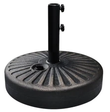 EliteShade Heavy Duty, Water Fillable Umbrella Base, Gold Brushed