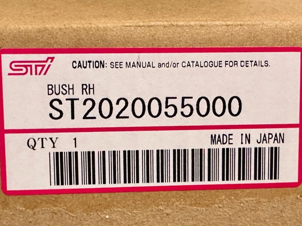 Subaru Genuine Impreza WRX GC8 STi Front Lower Control Arm Bushing Pair OEM JDM - Imagem 2 de 4