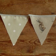 Handmade Fabric Bunting