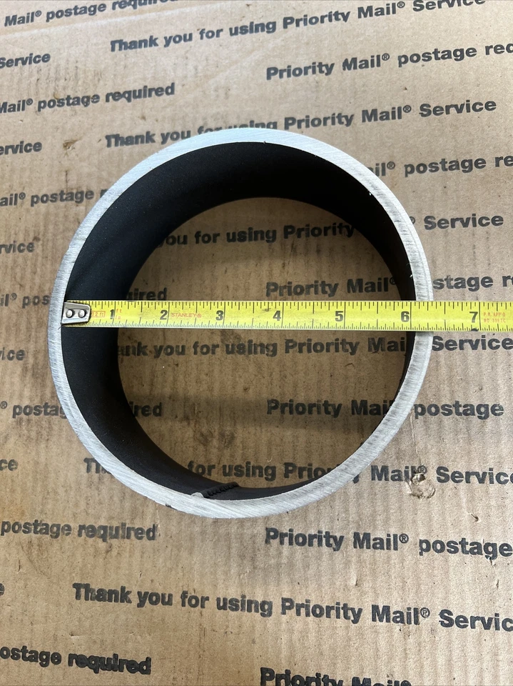 Soldadura de tubería IPS de 6" en collar de acero 1/4" + pared gruesa Sch 40 longitud 2 1/4" Foto 3 de 4