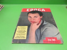 Rivista settimanale vintage Epoca  28 giugno 1952 - ultima donna di Chaplin