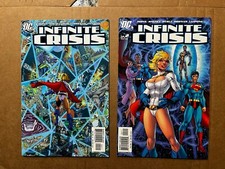 Infinite Crisis #2 2006 DC Comics Jim Lee  Cover + George Perez Cover Lot X2 💥