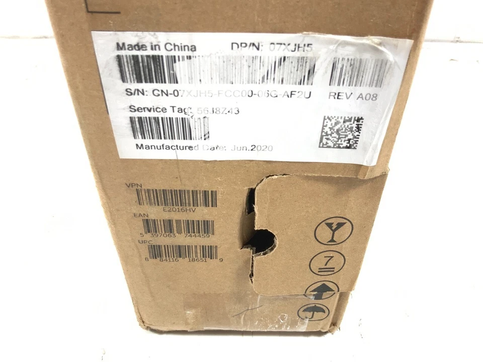 Dell E2016HV 19.5" LED LCD Monitor - 16:9 - 5 ms VESA Mountable - Black - Image 3 of 3