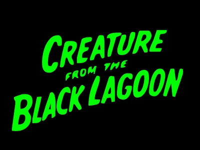 ORACAL CREATURE FROM THE BLACK LAGOON Vinyl Decal Car Sticker Wall CHOOSE SIZE COLOR
