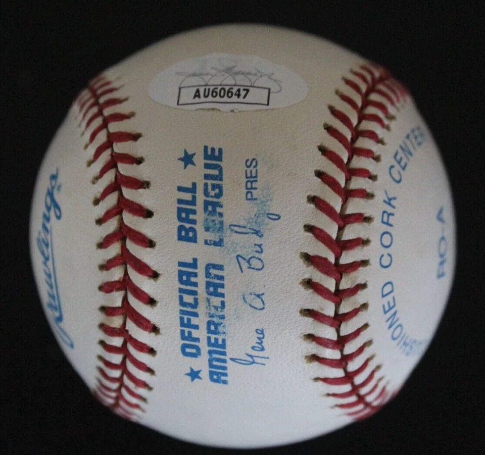 Hoyt Wilhelm (d.2002) Angels White Sox HOF Autograph Signed ONL Baseball JSA COA - Image 2 of 4