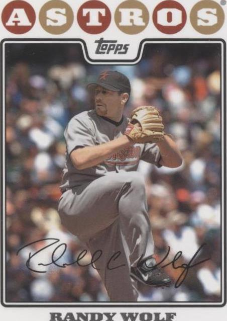2008 Topps Updates & Highlights - Randy Wolf #UH61 - 1 of 1