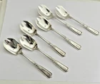 6  WALLACE Sterling  'Renaissance'  ICE CREAM FORKS -'HM' Mono-118.6 GRAMS