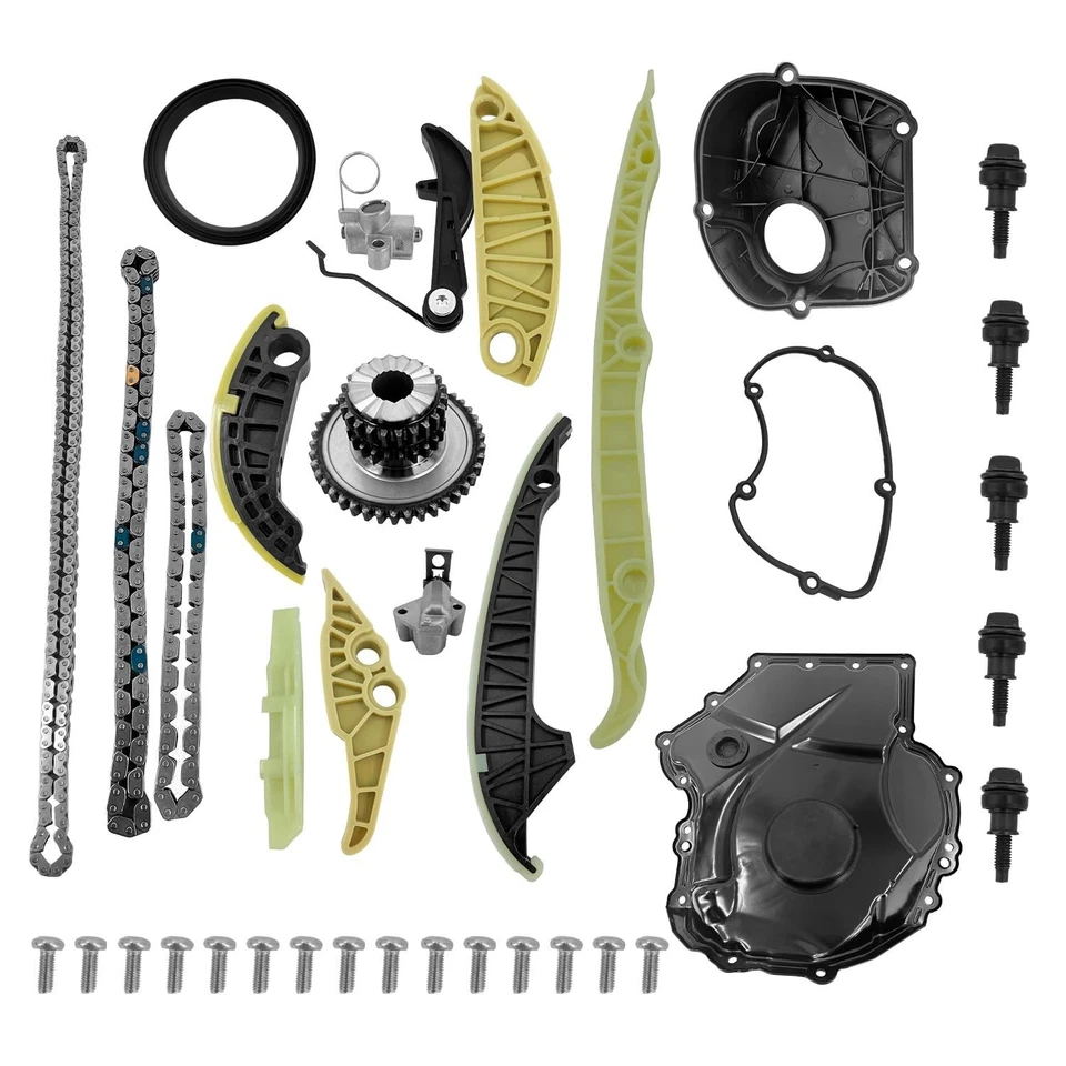 Kit de cadena de distribución del motor EA888 compatible con VVW Tiguan Passat Jetta, se adapta a... Foto 4 de 4