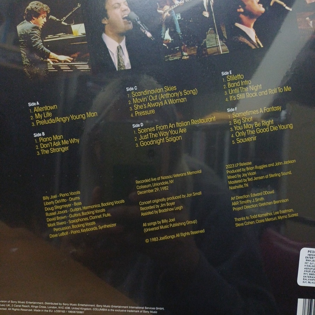 洋楽 Billy Joel Live From Long  RSD2025 Billy Joel - Live From Long Island (Vinyl, RSD Exclusive) - Hi-Fi Hits