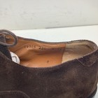 VTG MENS  SALVATORE FERRAGAMO SUEDE DARK BROWN SHOES SIZE 9 D — photo 7