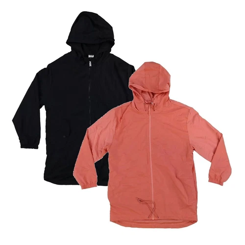 UNDERCOVER Giacca a vento donna Victoria's Secret rosa full zip cappotto M L nuova con etichetta Vs