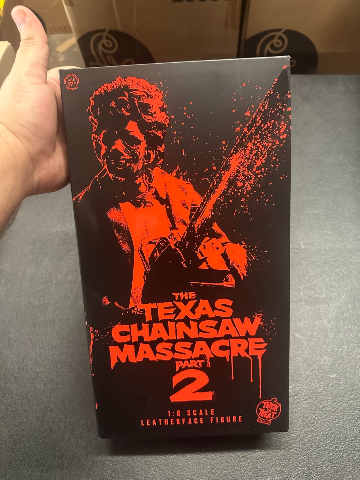 Trick Or Treat Studios Texas Chainsaw Massacre II Leatherface Figure 12" NEW