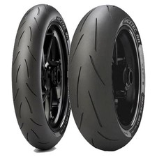 TYRE PAIR METZELER RACETEC RR 120/70-17 K1 DOT2022 + 180/55-17 K2 DOT2022