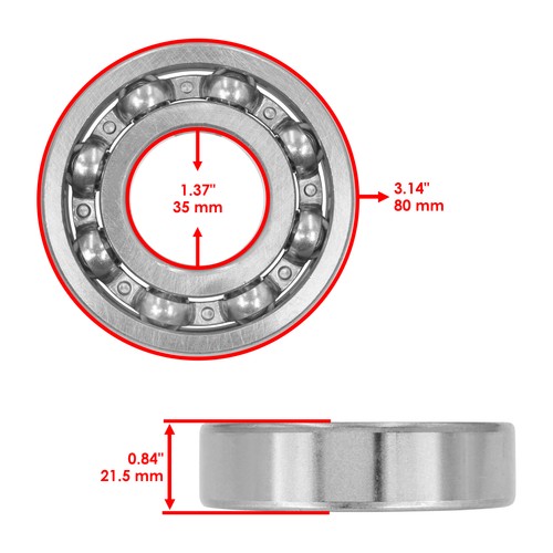 Rear Differential Bearing For Can Am Outlander MAX 1000 6X6 EFI XT 22 705501877 - Picture 2 of 7