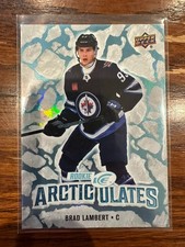 2024-25 Upper Deck Ice Brad Lambert Arcticulates Rookie Insert RC AT-57