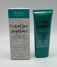 Thrive Causemetics ~ Brilliant Face Brightener ~ Illuminating Primer ~ 1 Fl Oz