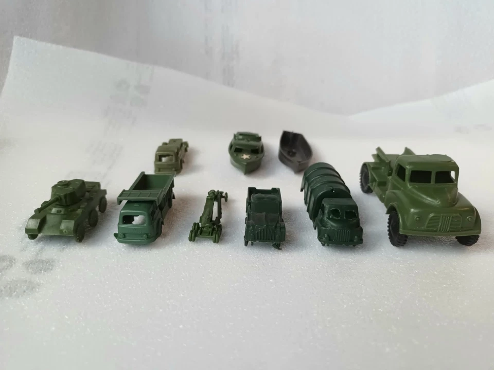 Lotto IPA/Politoys Veicoli Militari (Carro Saladin Howitzer Camion) Made In Ital - Immagine 4 di 4