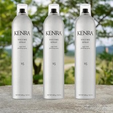 Kenra 25 Volume Hair Spray 16 Oz Pack of 3 Super Hold Finishing Spray, 50 VOC