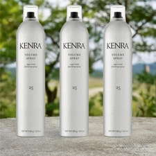 Kenra 25 Volume Hair Spray 16 Oz (Pack of 3) Super Hold Finishing Spray, 50% VOC