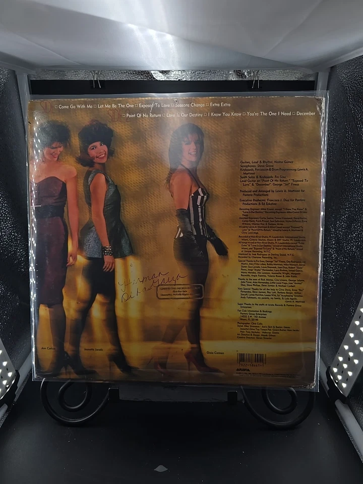 Expose, Exposure, 1987 1st Arista Stereo AL-8441 PROMO VG/VG Foto 2 de 4