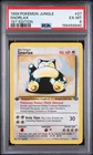 1999 POKEMON JUNGLE 1ST EDITION #27 SNORLAX PSA 6