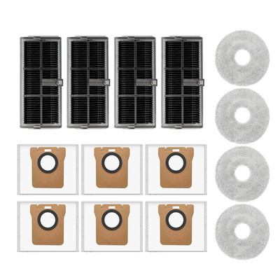 4 Filters 4 Mops 6 Dust Bags for Xiaomi For Mijia M40 D110CN Vacuum Cleaner