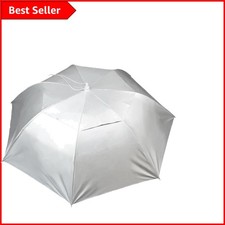 Lightweight 35'' Folding Umbrella Hat - Hands-Free Design for Fun & Function