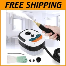 Portable Steam Cleaner with 3 Brush Heads