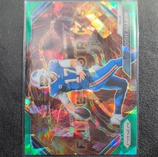 Panini 2023 Prizm Fireworks Green Cracked Ice Josh Allen Buffalo Bills #F-4