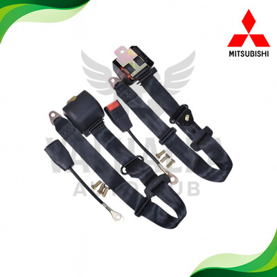 Fit for All Mitsubishi ASX Car Seat Belts 2PCS Crash Tested Safety Black