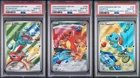 First Partners Sequential PSA 10 Bulbasaur Charmander Squirtle MEP