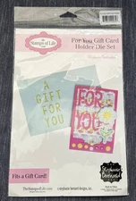 The Stamps of Life FOR YOU Gift Card Holder Die Set Card Making