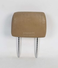 Bmw E36 3-series Sand Leather Front Seat Headrest Tan Beige 1994-1999 Oem