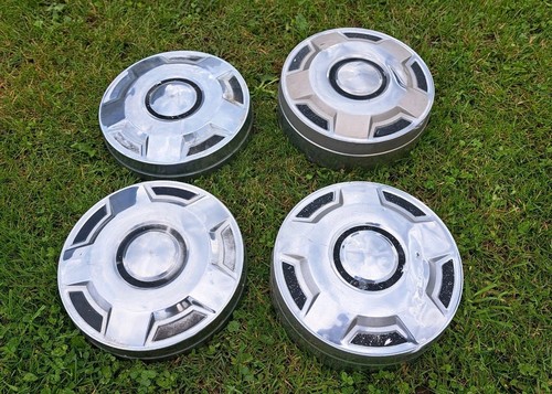 Set of 4 1978-1991 Ford Truck Hubcaps 12" 3/4 Ton F250 16" Deep 1985 1987 F350 - Picture 9 of 12