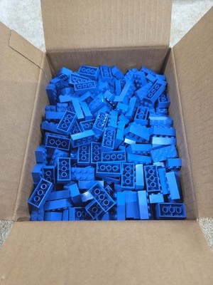LEGO  3001 Grundbausteine 2x4 Standard Steine Basic Neu | BLAU - 500 Stück