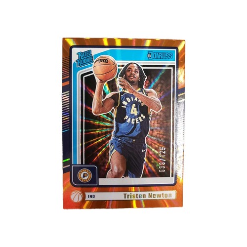 TRISTEN NEWTON RC 2024-25 Donruss International #216 ROOKIE NBA Pacers 39/125