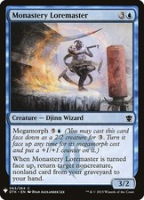 x1 Monastery Loremaster - Mystery Booster - NM - MTG