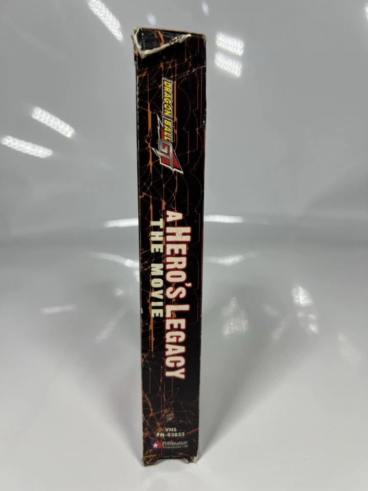 Dragon Ball GT A Hero’s Legacy The Movie VHS - RARE UNCUT VERSION - Works - Image 3 of 4