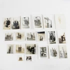 Lot of 20 Vintage 1940s WW2 Era Military Snapshot Photographs