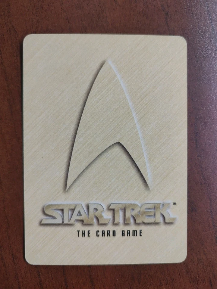 NUEVO SIN CIRCULAR 1996 Star Trek El Juego de Cartas Cámara Criogénica Salvaje Permanente Foto 2 de 2