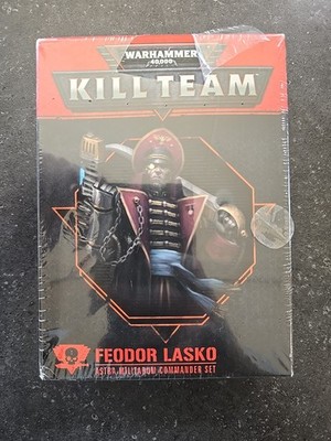 FEODOR LASKO Kill Team Commander Astra Militarum Imperial Guard New Unopened OOP