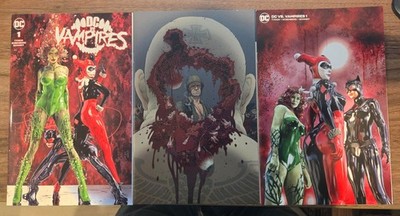 DC vs Vampires: 2 #1 variants plus DC Horror Presents Sgt. Rock #1/NM-
