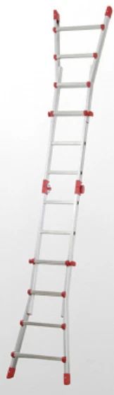 Hailo ProfiStep combi Univ. 4x3 Sprossen 7412-031 Arbeitsbühe Anlege-Steh Leiter - Bild 4 von 4