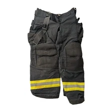 Structure Fire Pants Lion  Firefighter Bunker Model PVFM 34R Mfg 2014