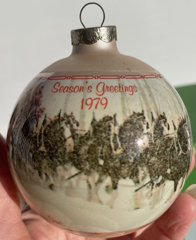 Anheuser-Busch Vintage Ornament