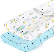 Stretchy Changing Pad Covers BROLEX Carddle Sheet Set for Baby Arrow  Owl