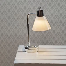 Dollhouse Lamp Desk Table Light Battery Operated LARGE Modern Style Miniature