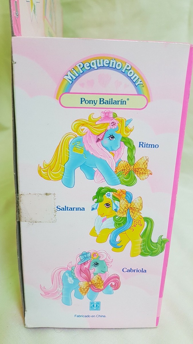 Figurine My Little Pony - Pony Bailarín - Hasbro 1980 - Distribution Espagne