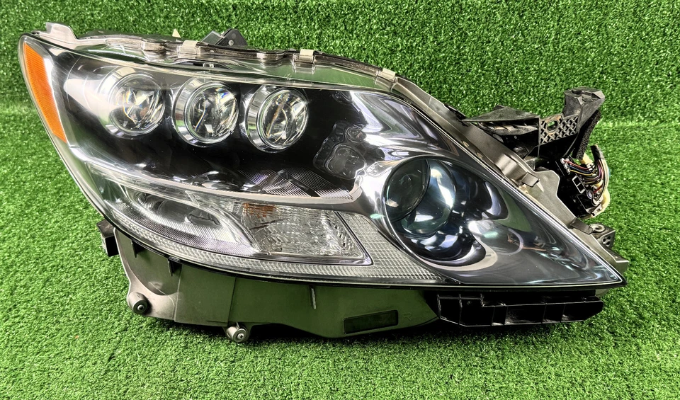 Par de luces delanteras de triple haz Lexus LS460 LS460L LS600H 2010-2012 OEM usadas Foto 2 de 4